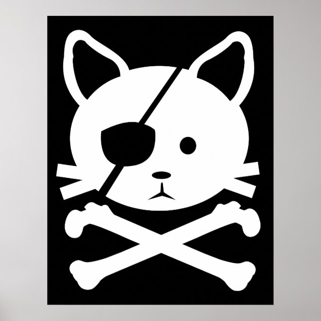 Cat Pirate Poster (Vorne)