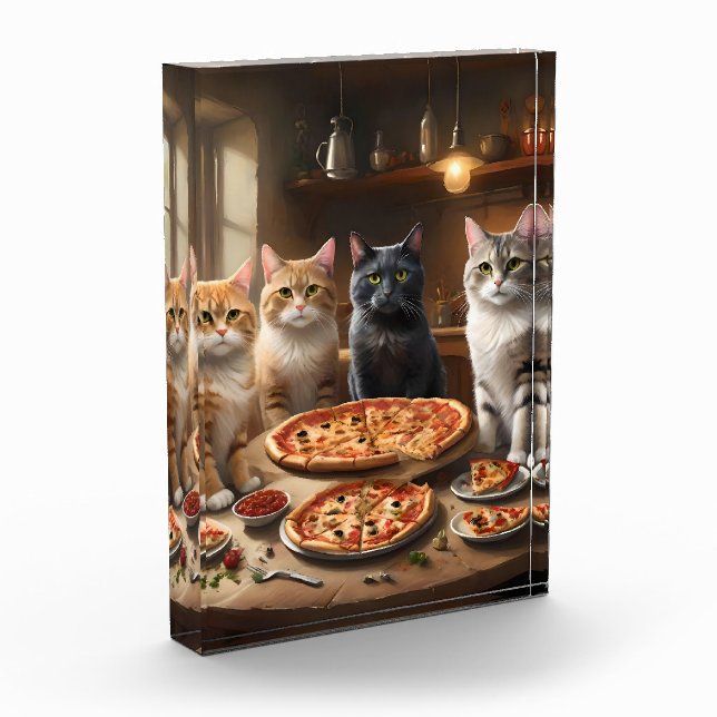 Cat Pizza Night, Fotoblock (Links)