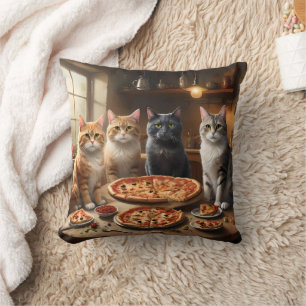 Cat Pizza Night, Kissen