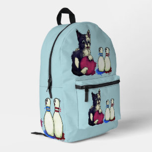 Cat Play Bowling Bedruckter Rucksack