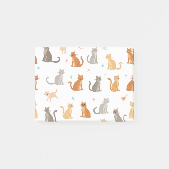 Cat Post-it-Note Post-it Klebezettel (Vorderseite)