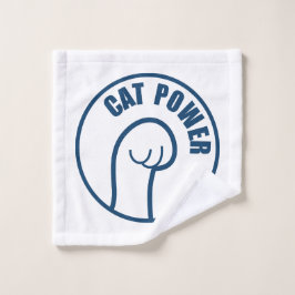 Cat Power Badhandtuch Set