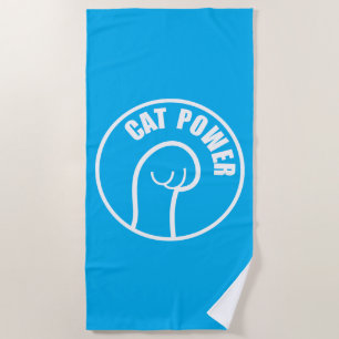 Cat Power Strandtuch