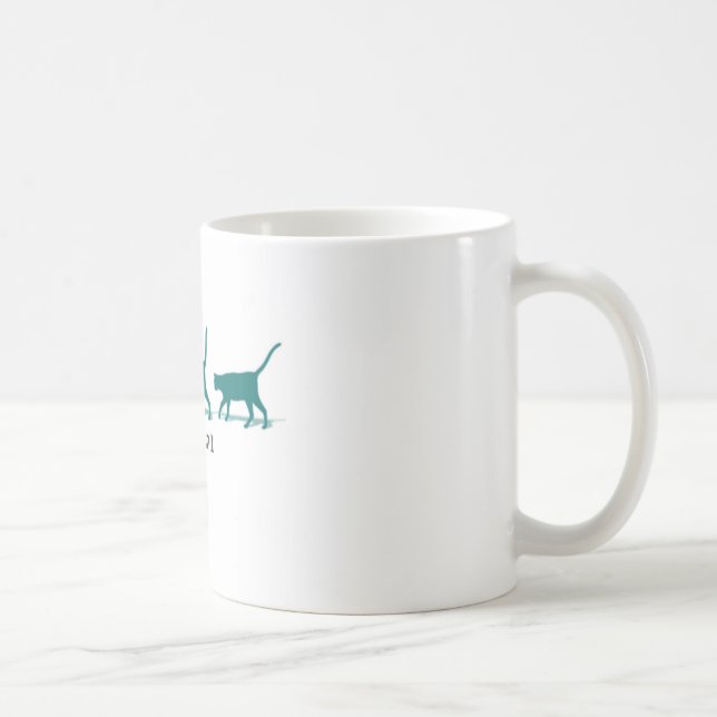 Cat Prowl Kaffeetasse (Rechts)