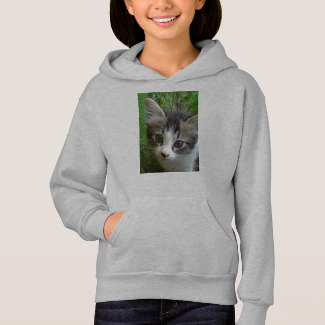 Cat Pullover Hoodie (Vorderseite)