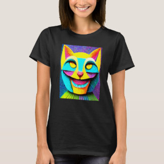 Cat Punk Cyborg Men Women Boys Girls T-Shirt