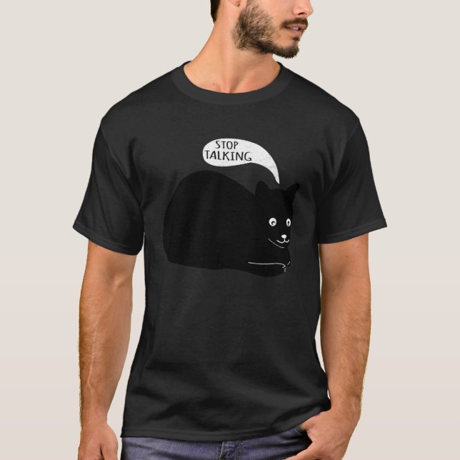 Cat Quote Pet Owners Men Women Cat T-Shirt (Vorderseite)