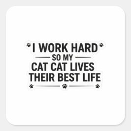 Cat Quote Sticker