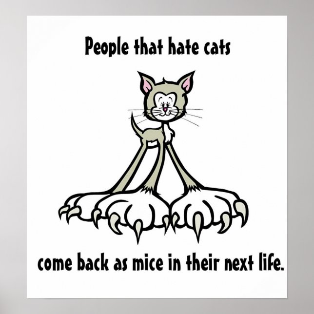 Cat Quotes 3 Poster (Vorne)