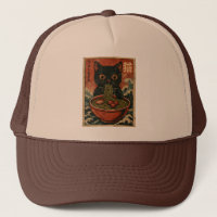 Cat Ramen Japanisch Funny Graphic Kawaii Cat Anime