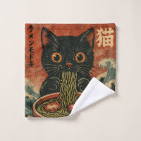 Cat Ramen Japanisch Funny Graphic Kawaii Cat Anime