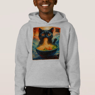 Cat Ramen Japanisch Kawaii Cat Anime Cat Ramen Hoodie