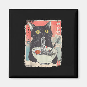 Cat Ramen Noodle Japanisch Anime Manga Ramen Kawai Magnet