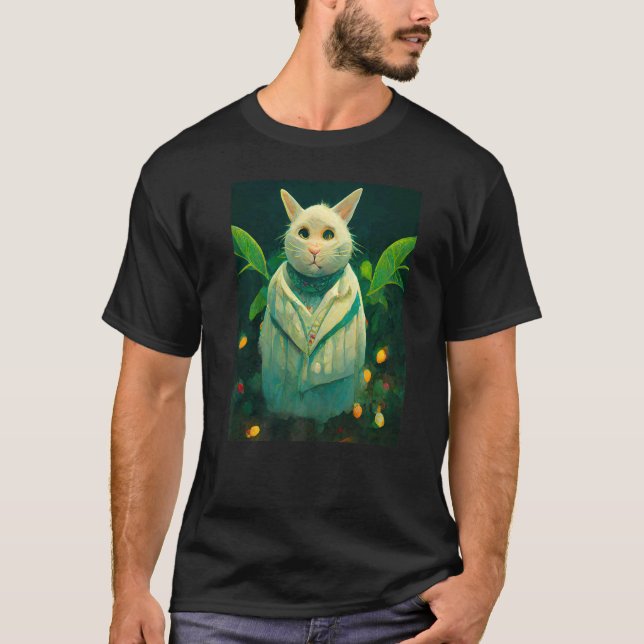 Cat Retro Style Kitty Cats       T-Shirt (Vorderseite)