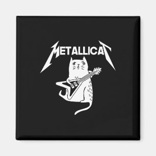 Cat Rock Band Gitarre Spaß Weihnachtsgeschenk Magnet