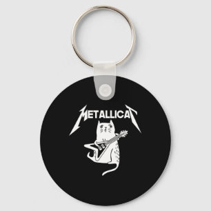 Cat Rock Bynd Guitar Fun Weihnachtsgeschenk Schlüsselanhänger