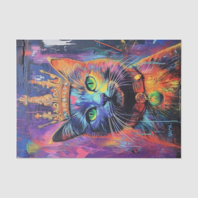 Cat Royal Highness11 Seidenpapier (Vorderseite)