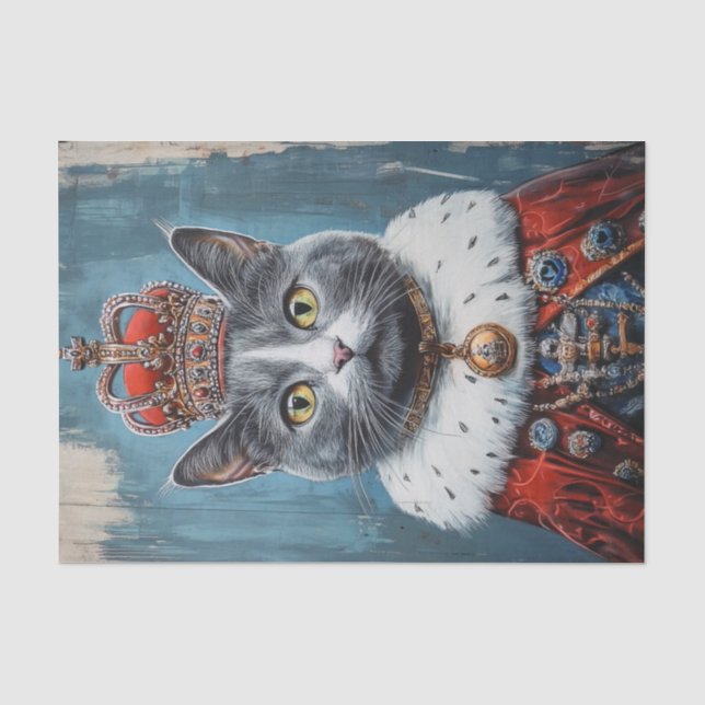 Cat Royal Highness9 Seidenpapier (Vorderseite)