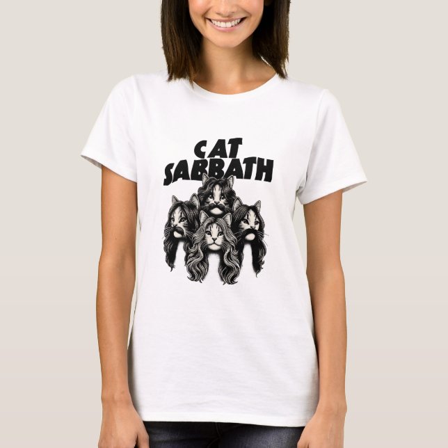 Cat Sabbath T-Shirt (Vorderseite)