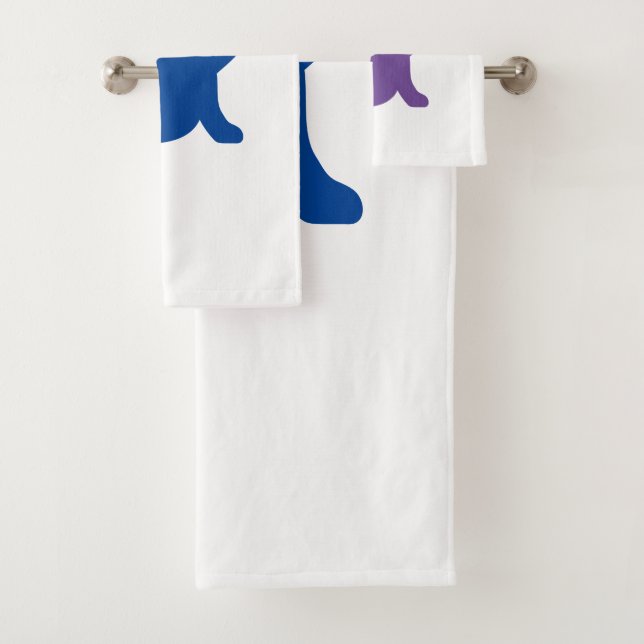 Cat sagt Hallo Badhandtuch Set (Insitu)