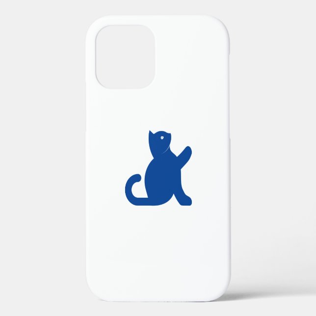 Cat sagt Hallo Case-Mate iPhone Hülle (Rückseite)