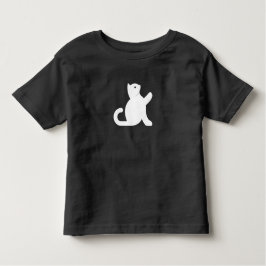 Cat sagt Hallo Kleinkind T-shirt