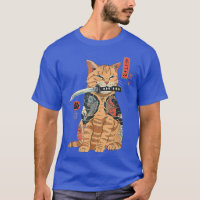 Cat Samurai Japanisch Samurai Ninja Cat Kawaii Tat