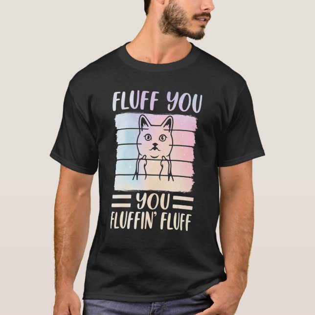 Cat Sarcastic Kitten T-Shirt (Vorderseite)