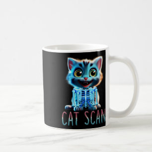 Cat Scan Ct Scan Halloween Cat Röntgen Pun Meme Kr Kaffeetasse