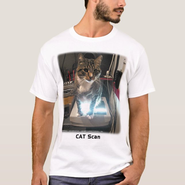 Cat-Scan-Shirt T-Shirt (Vorderseite)