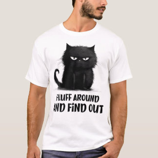 Cat Shirt Fluff umher und finden Sie heraus