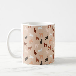 Cat-Silhouette Kaffeetasse