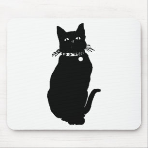 Cat Silhouette Mousepad