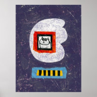 Cat Sits For Ybook Photo Poster Wall Art