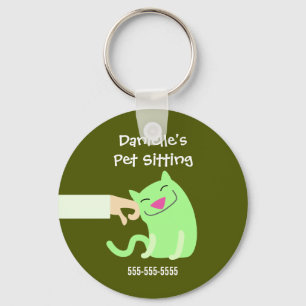 Cat Sitters Schlüsselring Schlüsselanhänger