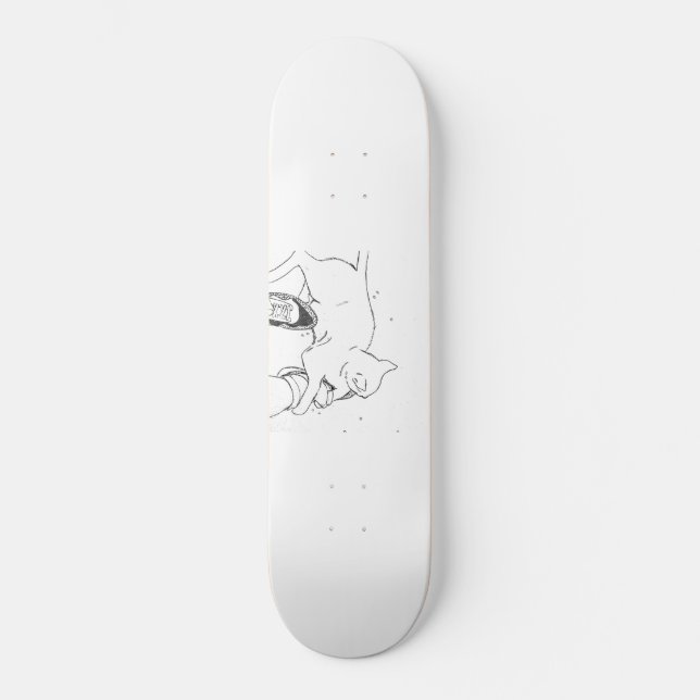 Cat Skateboard (Vorderseite)