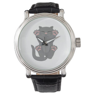 Cat Sleeping Armbanduhr