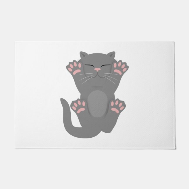 Cat Sleeping Fußmatte (Vorderseite)