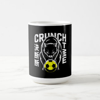 Cat Soccer Crunch Mug Perfect Gift for Soccer Fan Kaffeetasse