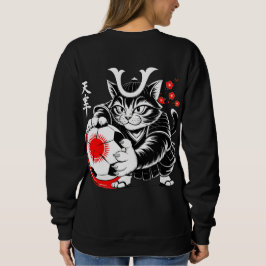 Cat Soccer Sweatshirt for Women Anime Fans & Foot