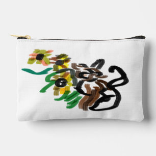 Cat Sonnenblumen Zubehörtasche