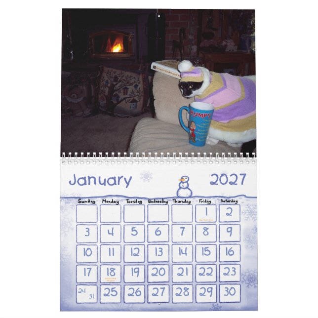 CAT-SPASS-KALENDER KALENDER (Jan 2027)