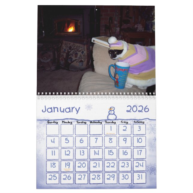 CAT-SPASS-KALENDER KALENDER (Jan 2026)