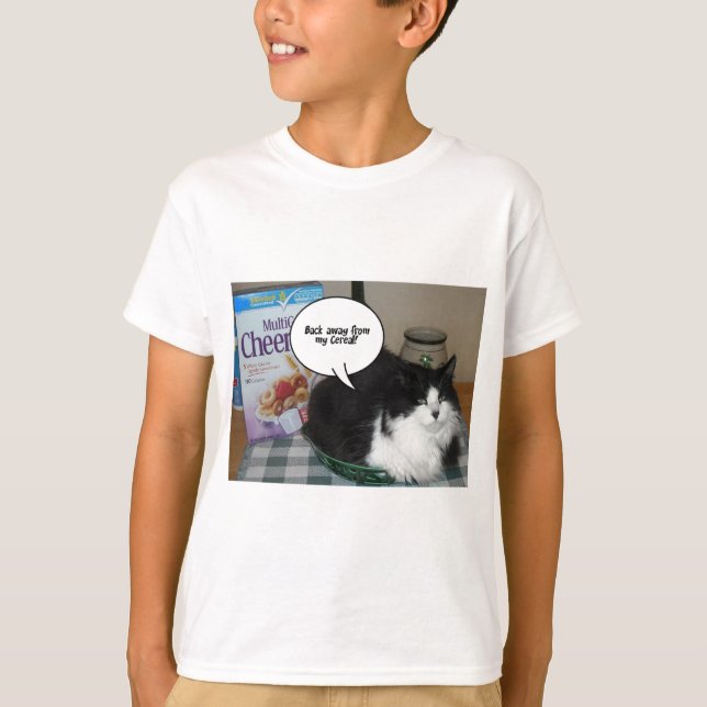 Cat Spaß T-Shirt (Vorderseite)