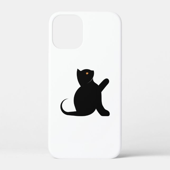 Cat Sprichwort hello Case-Mate iPhone Hülle (Rückseite)