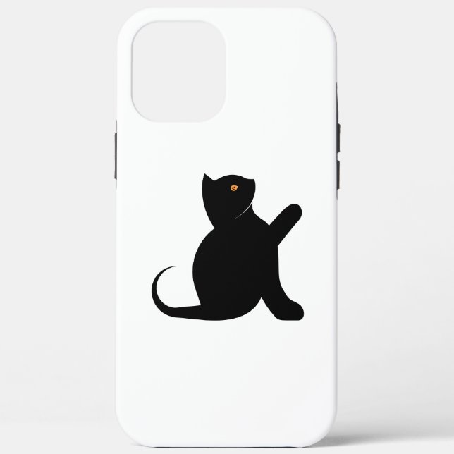 Cat Sprichwort Hello Case-Mate iPhone Hülle (Rückseite)