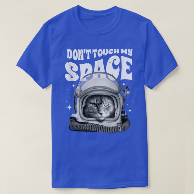 Cat Sprichwort Touch meinen Platz nicht  T-Shirt (Design vorne)