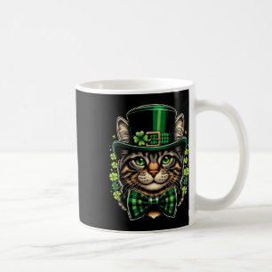 Cat St Patricks Day Men Women Kinder Happy St Catr Kaffeetasse