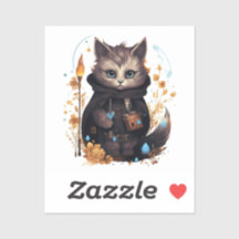 Cat Sticker Set für Geschenke und Handwerkskunst