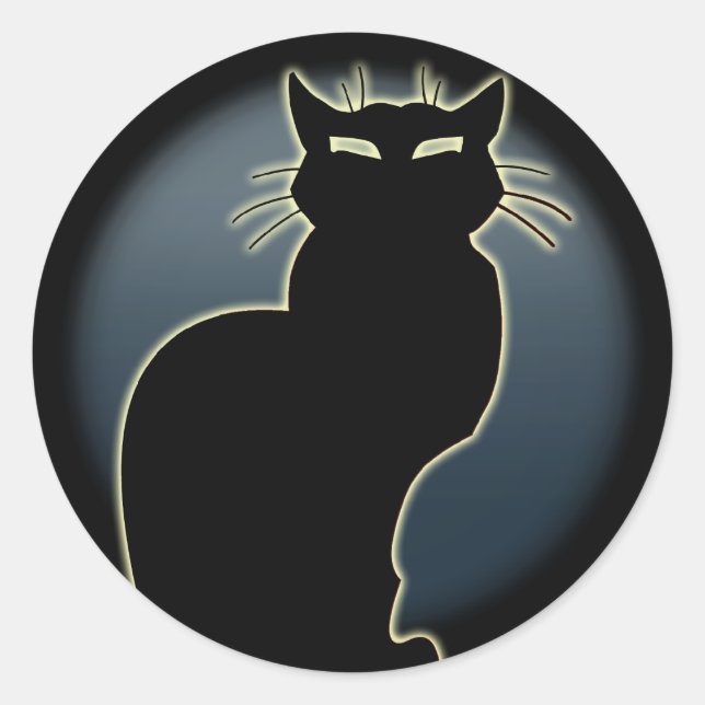 Cat Stickers Spaß Halloween Cat Stickers Cat Lover (Vorderseite)